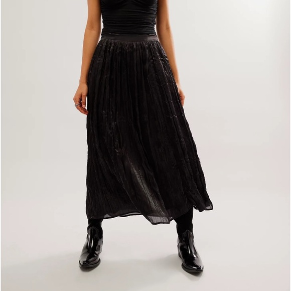 Free People Dresses & Skirts - Free People Vera City Skirt in Black Sizes 4-12 New With Tags